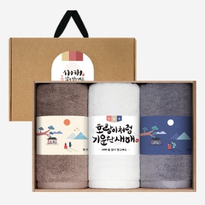 송월 호랑이기운 150g 3매 선물세트