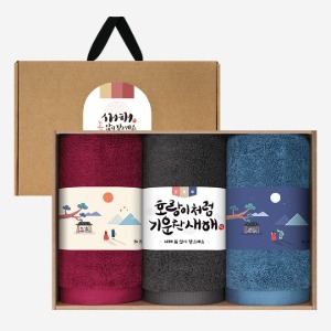 송월 호랑이기운 170g 3매 선물세트